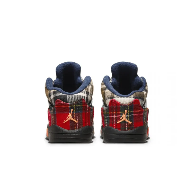 Air Jordan 5 Retro Plaid - Toddler's TD