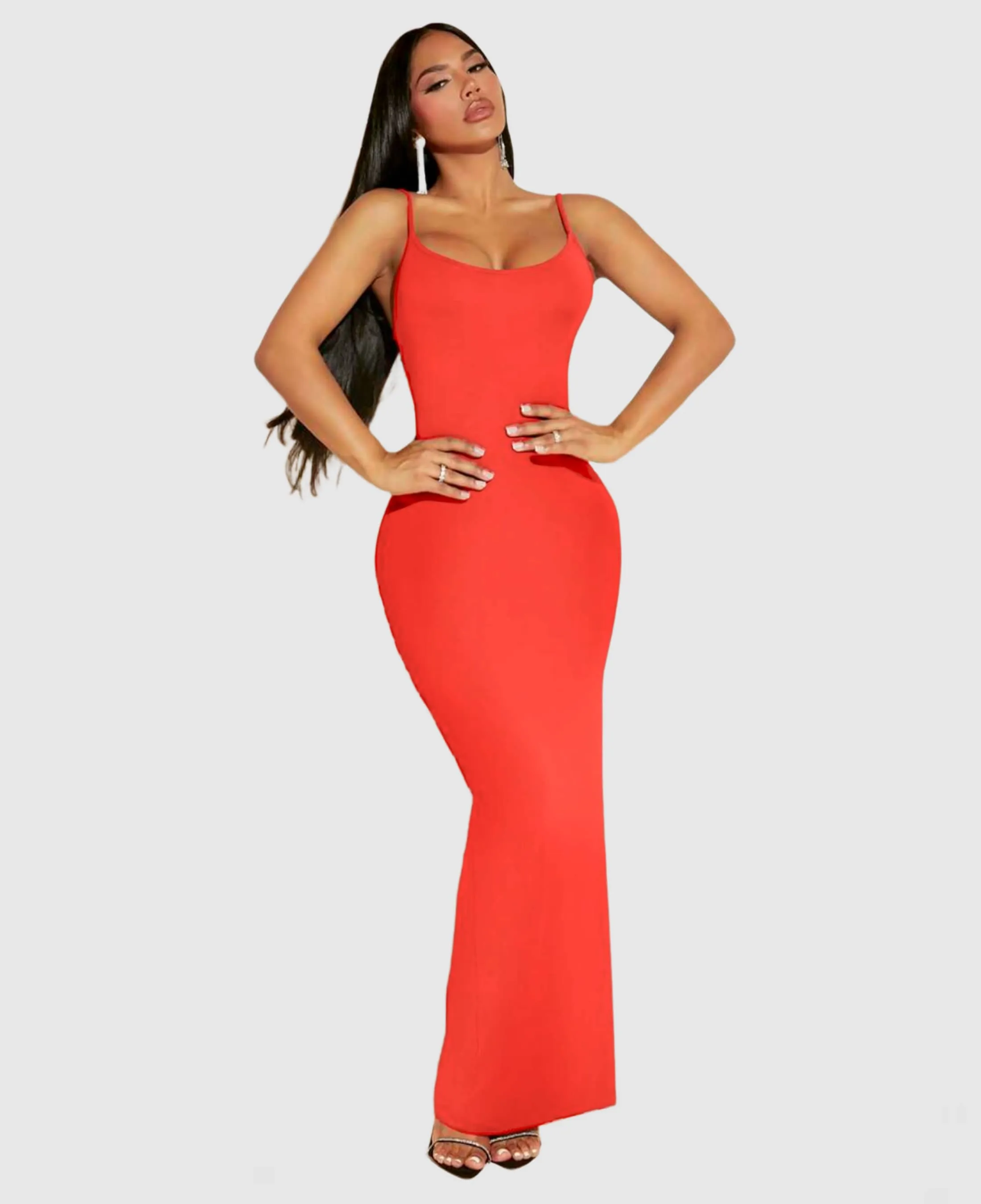 Built-In Shapewear - Soft Lounge Dresses Short sleeves