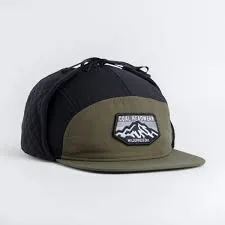 Coal Tracker Flannel Lined 5 Panel Earflap Hat 2025 (Multiple Color Options)