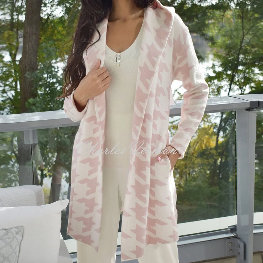 Frank Lyman Hoodie Knit Cover Up Cardigan – Style 226157U
