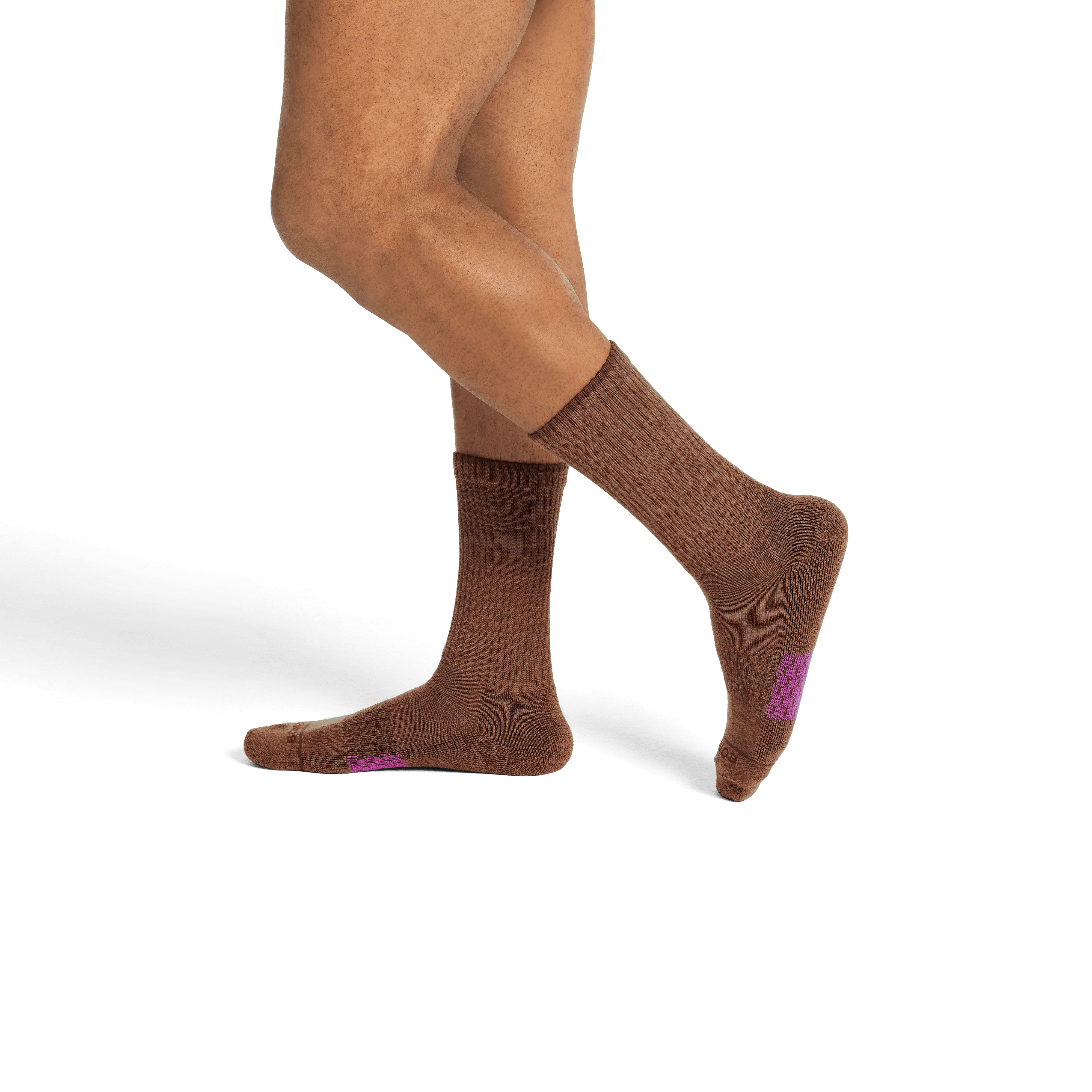 Men's Merino Wool Blend Calf Sock 4-Pack
