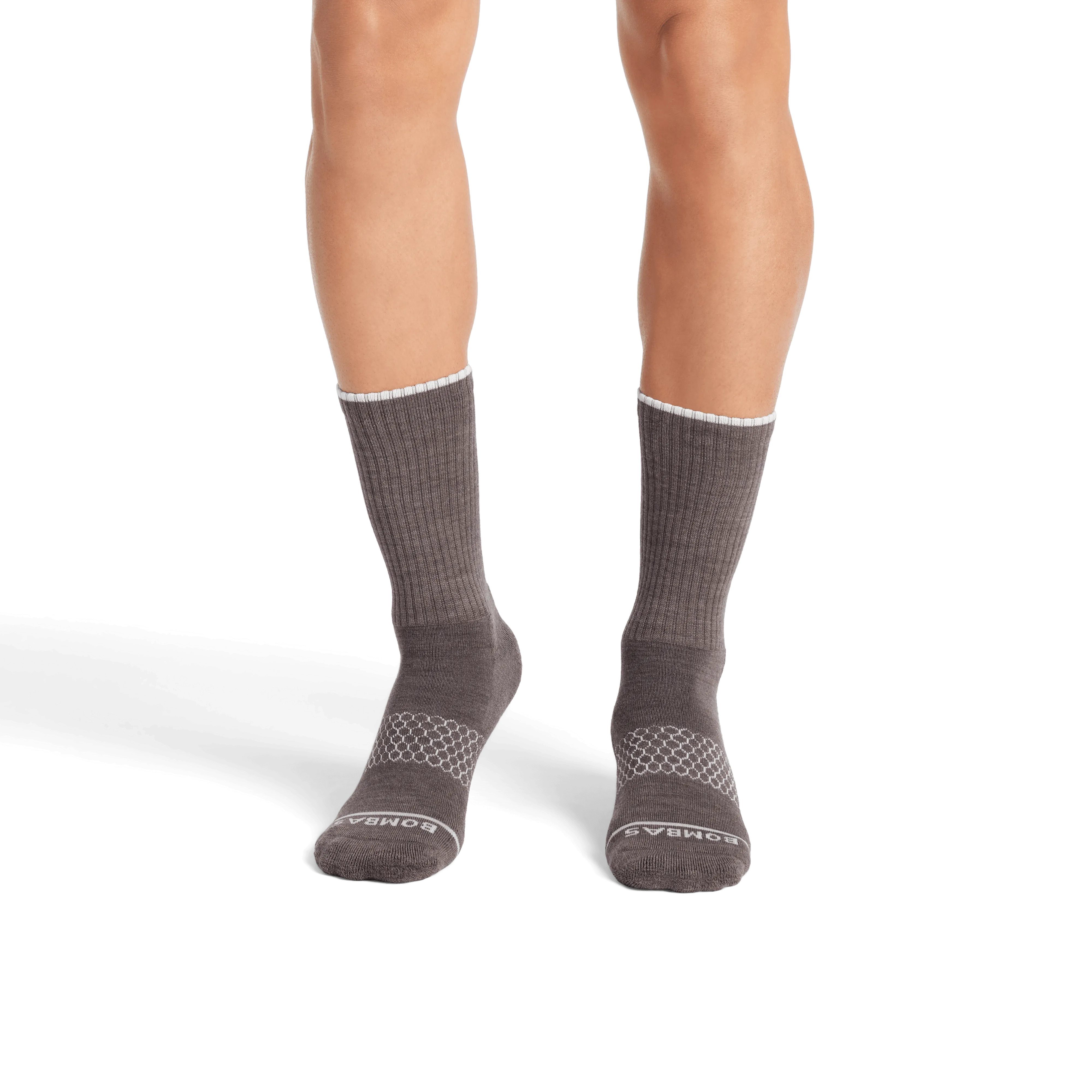 Men's Merino Wool Blend Calf Sock 4-Pack