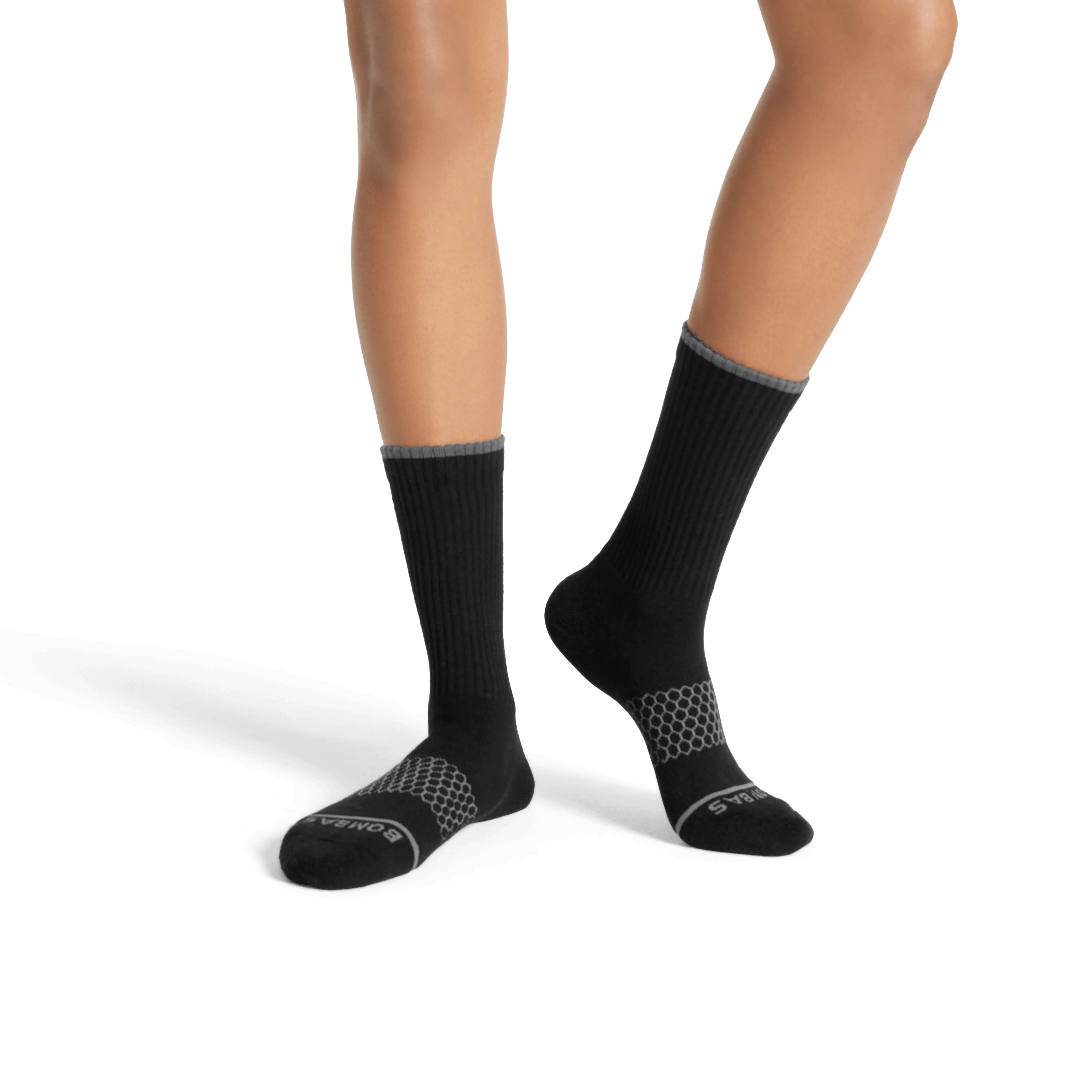 Men's Merino Wool Blend Calf Sock 4-Pack
