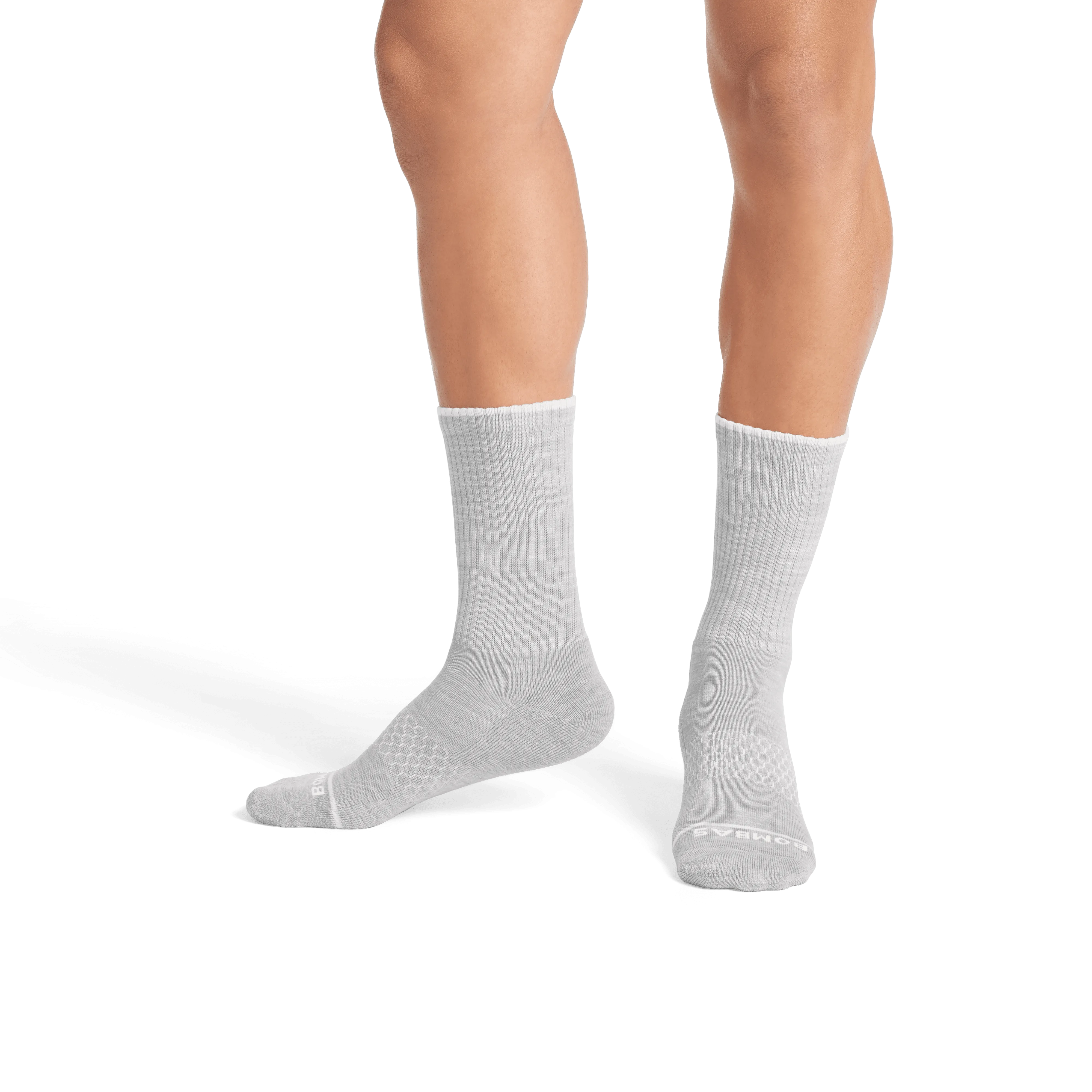 Men's Merino Wool Blend Calf Sock 4-Pack