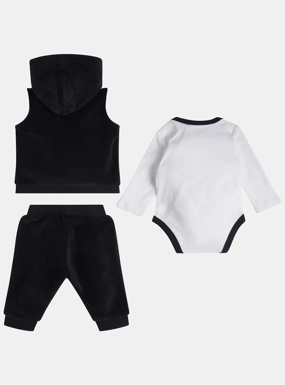 Navy White Vest Pants 3 Piece Set (0-12M)