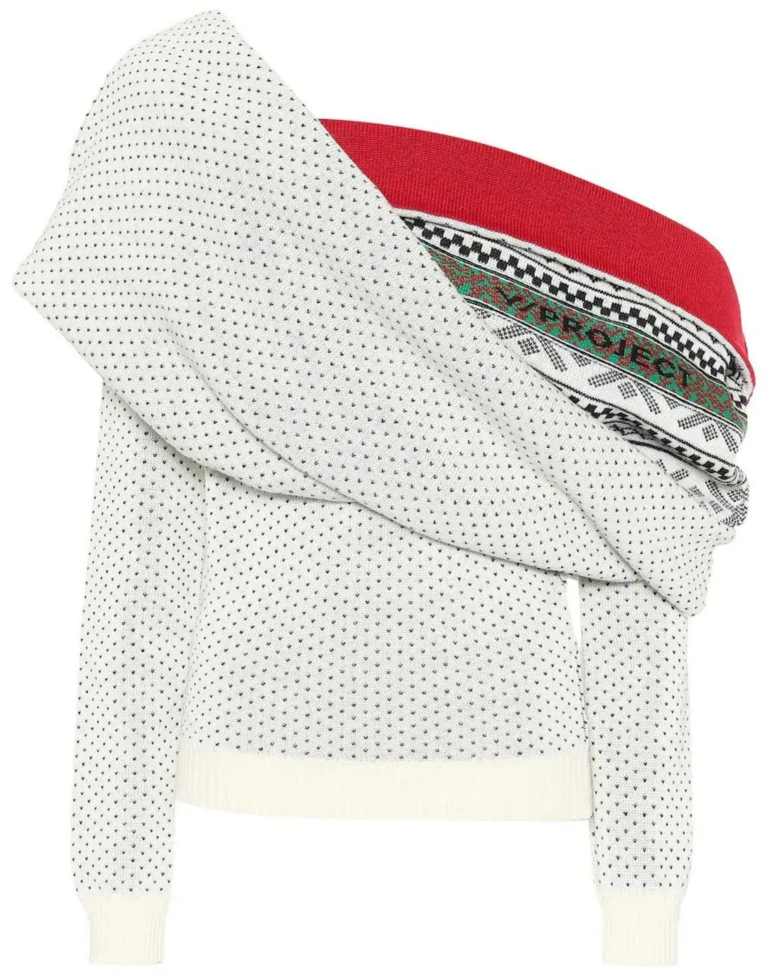 Off-the-Shoulder Sweater