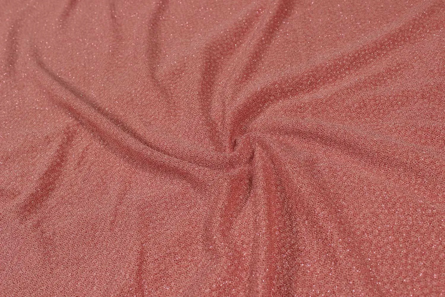 Peach Knitted Fabric