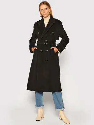Post Consumer Wool Blend Trench