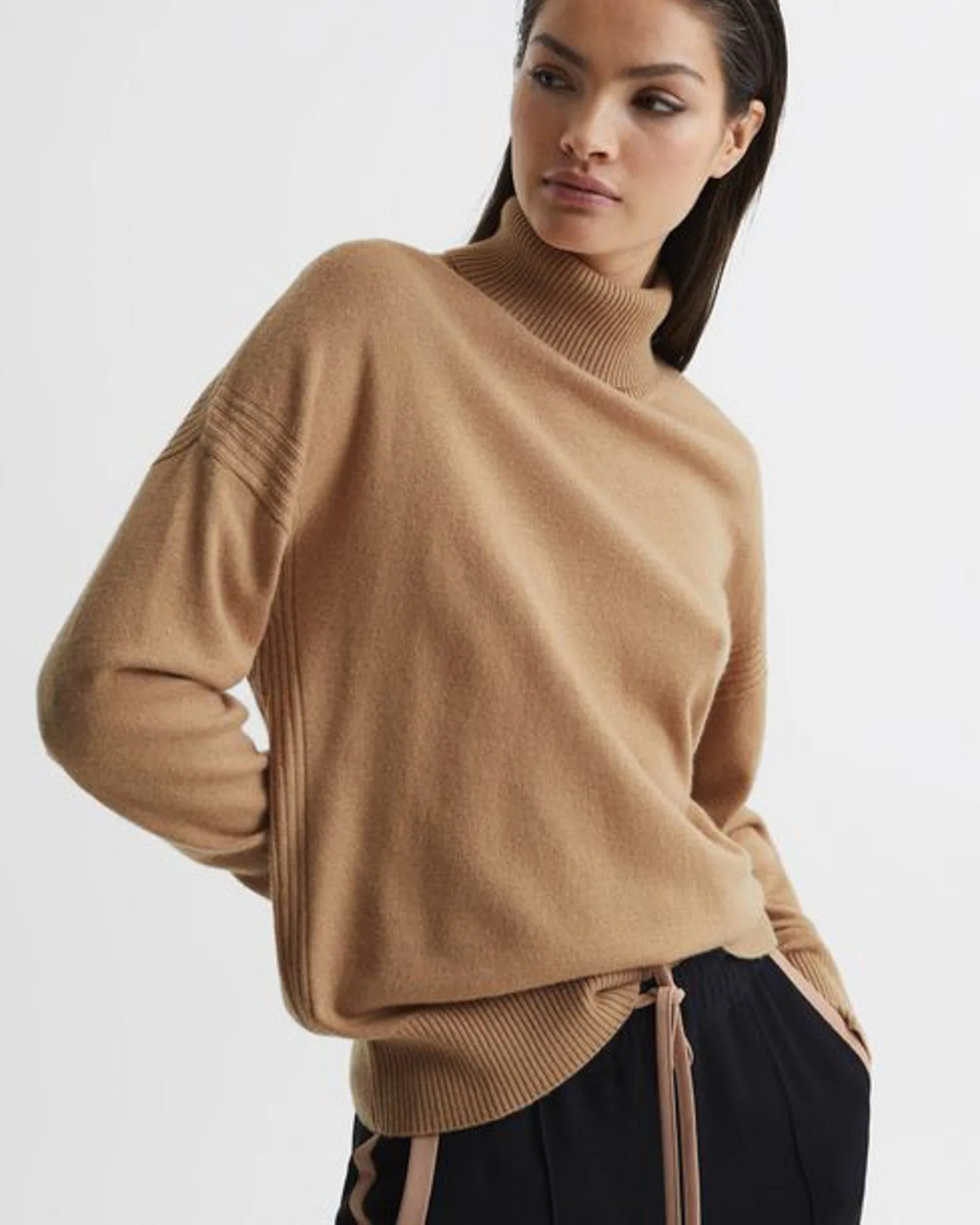 "Nova Knitted Roll Neck" Sweater