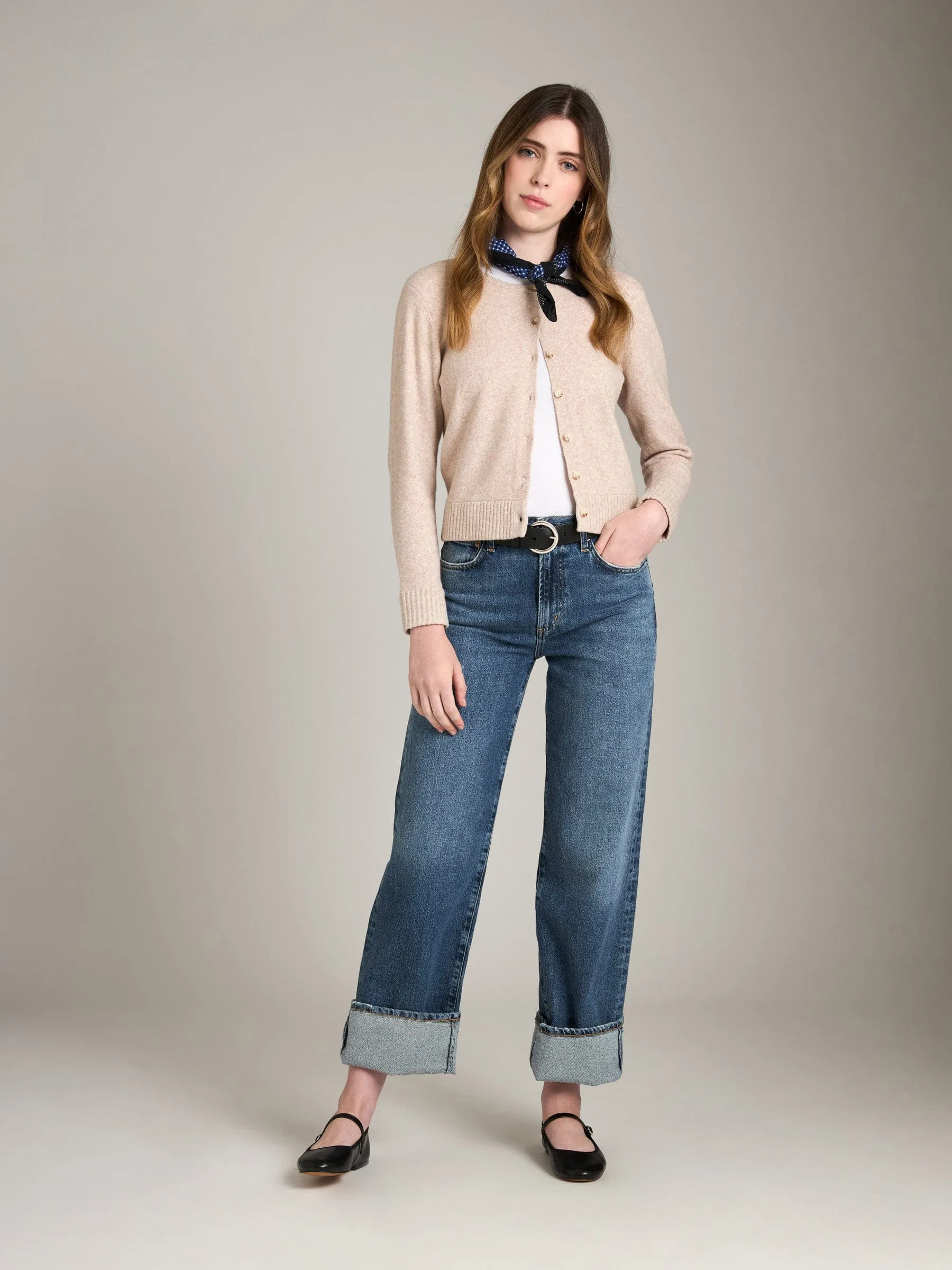 Rowena Crewneck Cardigan