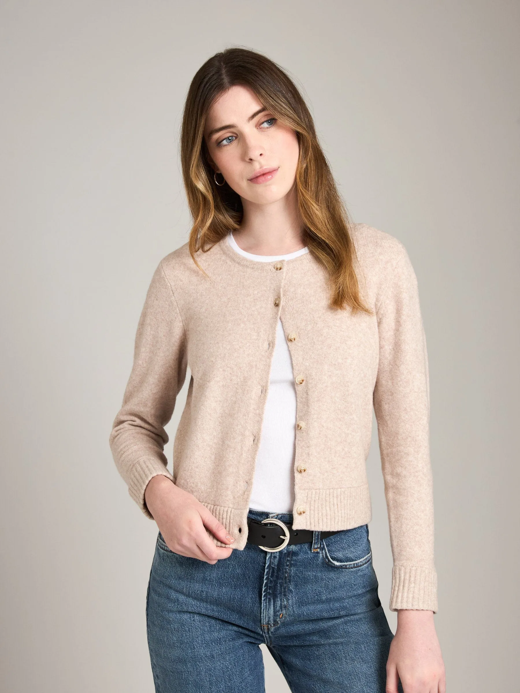 Rowena Crewneck Cardigan