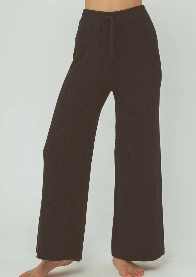 Vera Knit Pant Black