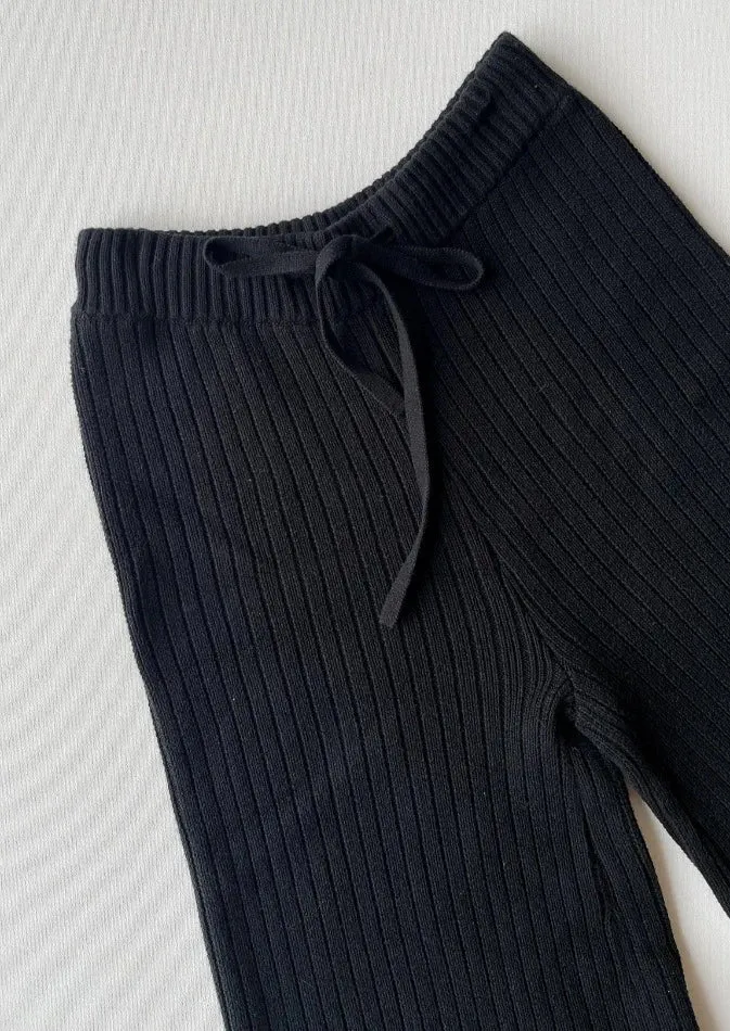 Vera Knit Pant Black