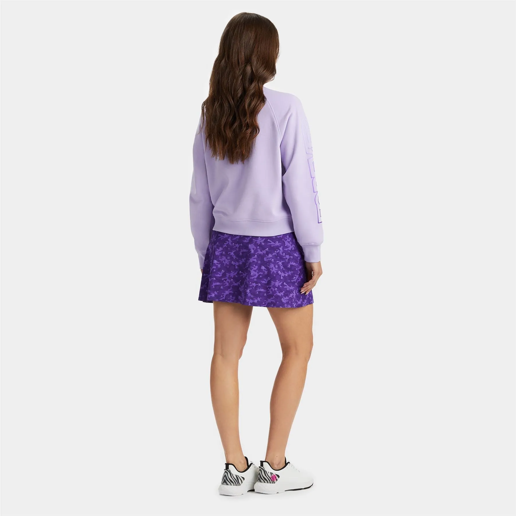 Womens Forever French Terry Raglan Crewneck Sweatshirt Aura - SS24